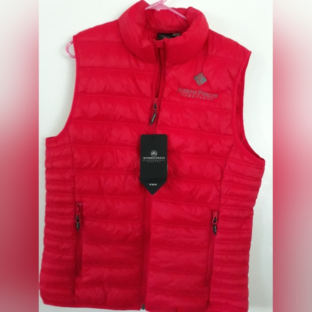 Womens Red Stormtech vest XL
